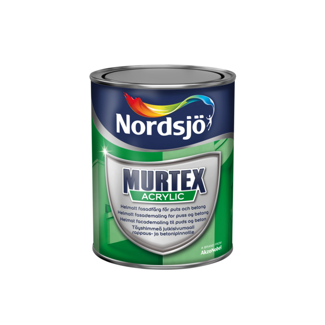 FASAD&SOCKELFÄRG BW 1L NORDSJÖ MURTEX | Beijerbygg Byggmaterial
