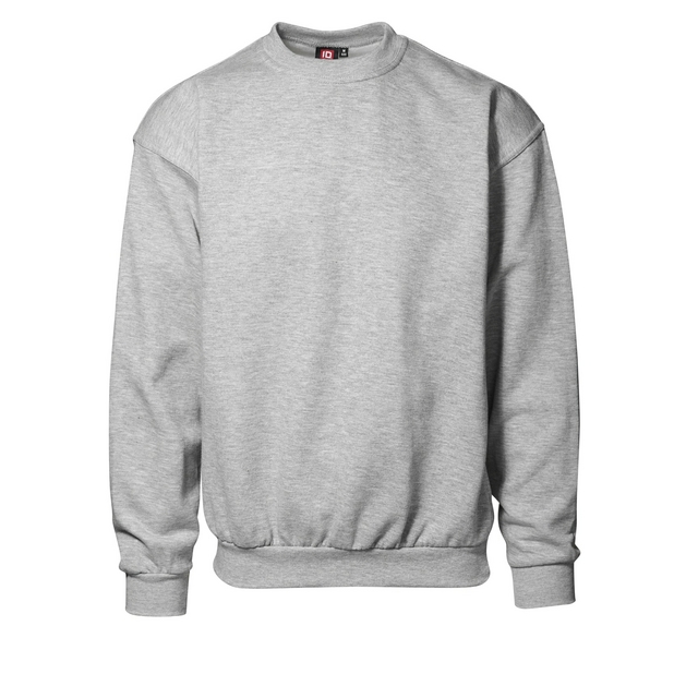 SWEATSHIRT GRÅ MELANGE MEDIUM KLASSISK GAME | Beijerbygg Byggmaterial