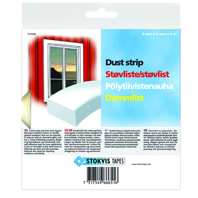 DAMMLIST 9MMX6MMX24M | Beijerbygg Byggmaterial