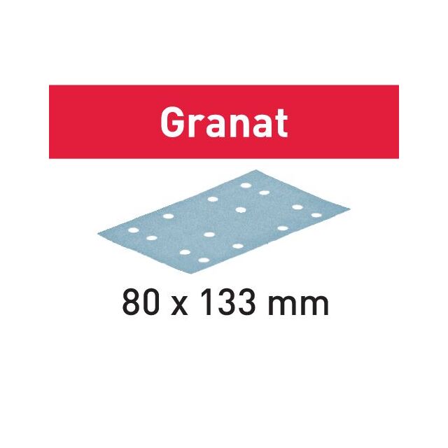 SLIPPAPPER STF GRANAT 80X133 K220 100ST | Beijerbygg Byggmaterial