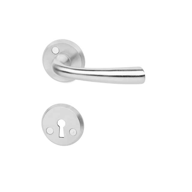 DÖRRHANDTAG BARCELONA K B KROM INNERDÖRR BORSTAD KROM SB | Beijerbygg Byggmaterial