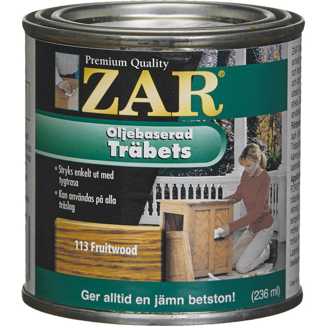 TRÄBETS ZAR FRUITWOOD 113 236ML | Beijerbygg Byggmaterial