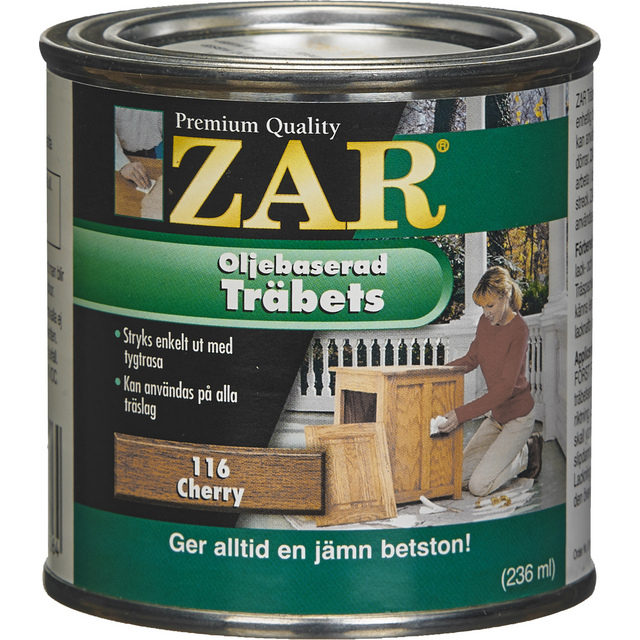 ZAR BETS 116 CHERRY 236ML OLJEBASERAD | Beijerbygg Byggmaterial