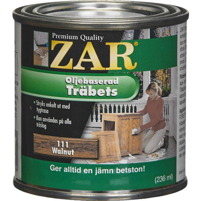 ZAR BETS 111 WALNUT 236ML OLJEBASERAD | Beijerbygg Byggmaterial