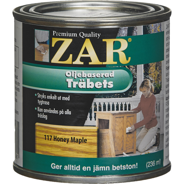 ZAR BETS 117 HONEY MAPLE 236ML OLJEBASERAD | Beijerbygg Byggmaterial