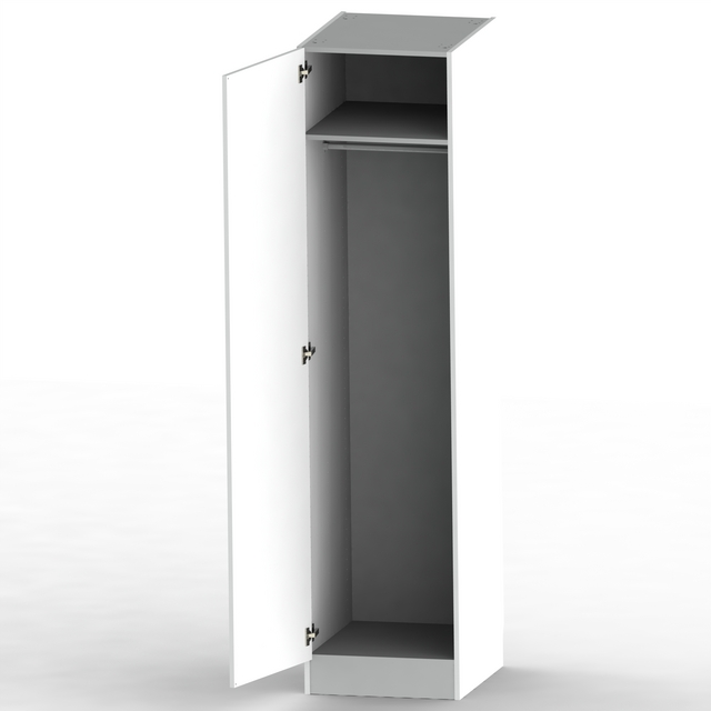 PAKETGARDEROB FUNKA 80CM MFC VIT05 | Beijerbygg Byggmaterial