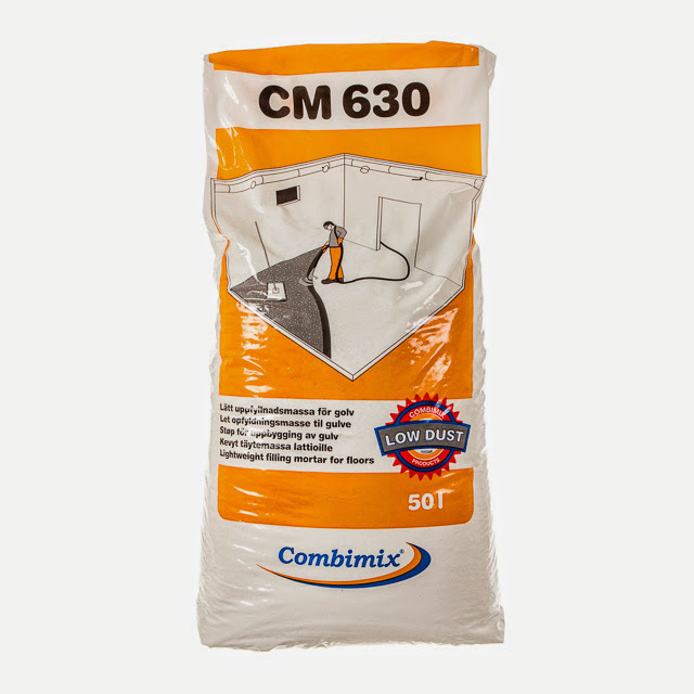 CM630 LÄTTMASSA 50L 15SÄC/PALL COMBIMIX | Beijerbygg Byggmaterial