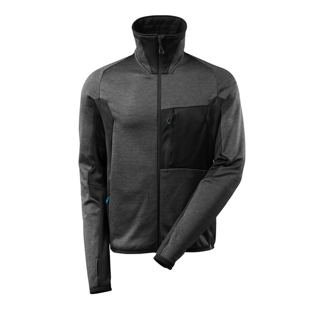 FLEECETRÖJA 17103 A GRÅ SV 2XL ANTRACIT GRÅ SVART | Beijerbygg Byggmaterial