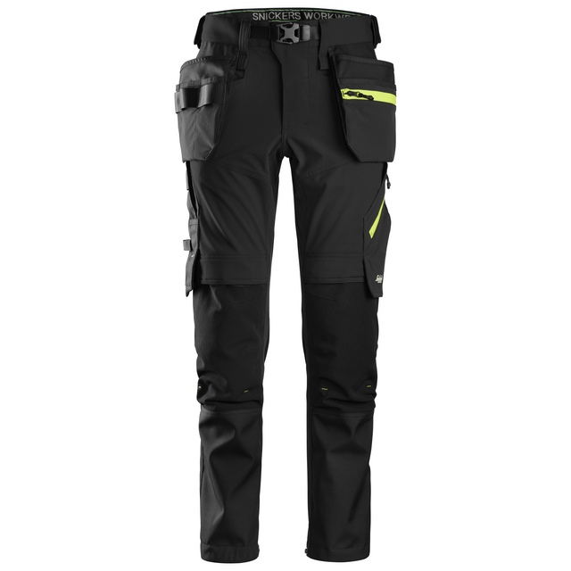 BYXA + HF SOFTSHELL FW SVART/NEONGULT 100 | Beijerbygg Byggmaterial BYXA + HF SOFTSHELL FW SVART/NEONGULT 100 | Beijerbygg Byggmaterial