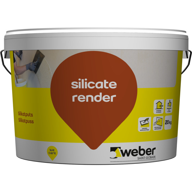 PUTS SILICATE RENDER BAS 0000 1,5MM 20KG | Beijerbygg Byggmaterial