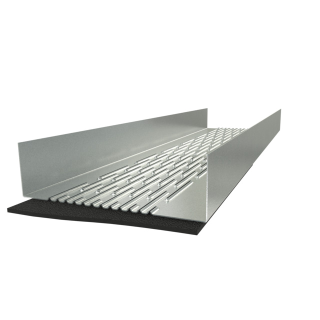 YTTERVÄGGSSKENA UYEP145-1,0 EP-DUK 145X47X3000MM | Beijerbygg Byggmaterial