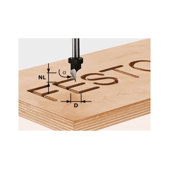 SKRIFTFRÄS HS D11/60GRAD | Beijerbygg Byggmaterial