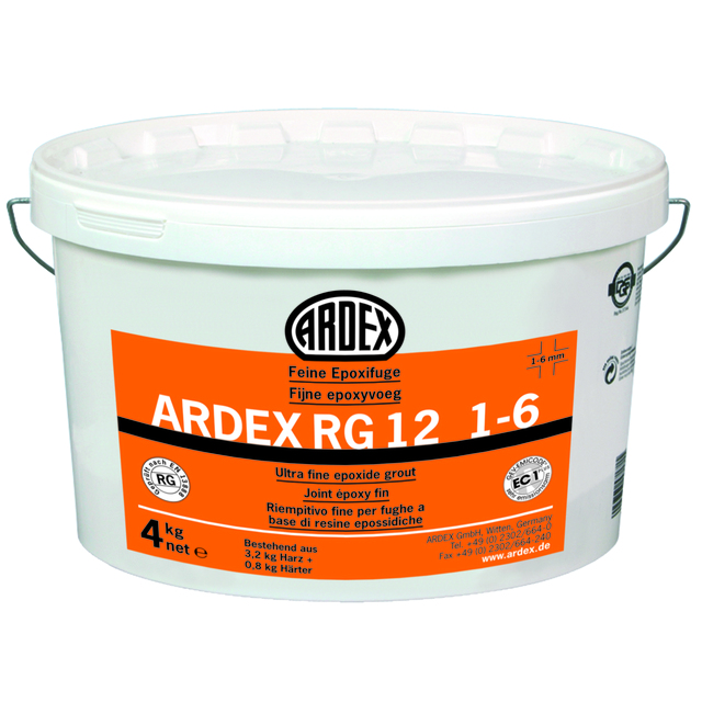 FOG EPOXI ARDEX RG12 VIT 1-6MM | Beijerbygg Byggmaterial