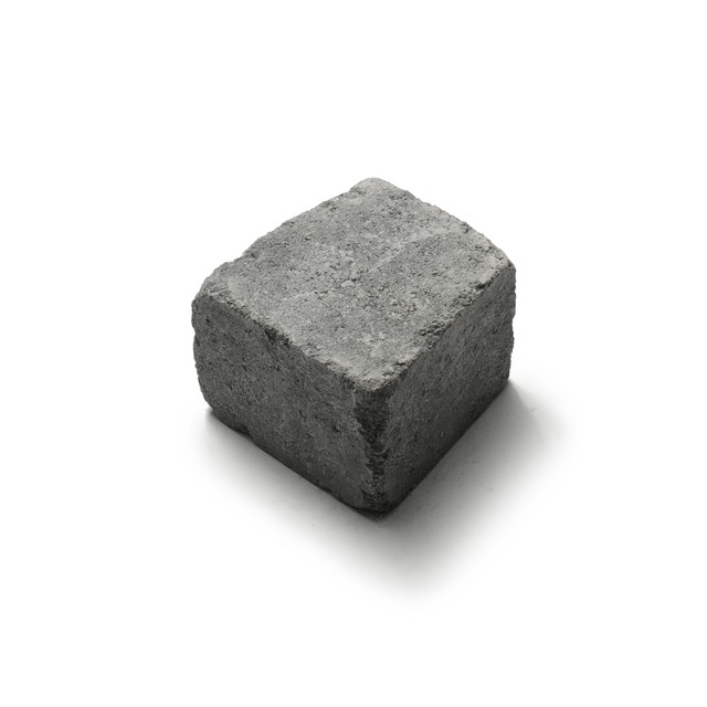 Rustik block radieblock 195/145 x 190 x 138 antracit | Beijerbygg Byggmaterial