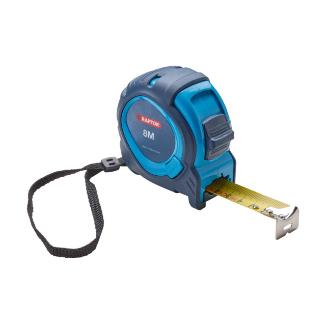 MÅTTBAND 8 M/25 MM RAPTOR | Beijerbygg Byggmaterial