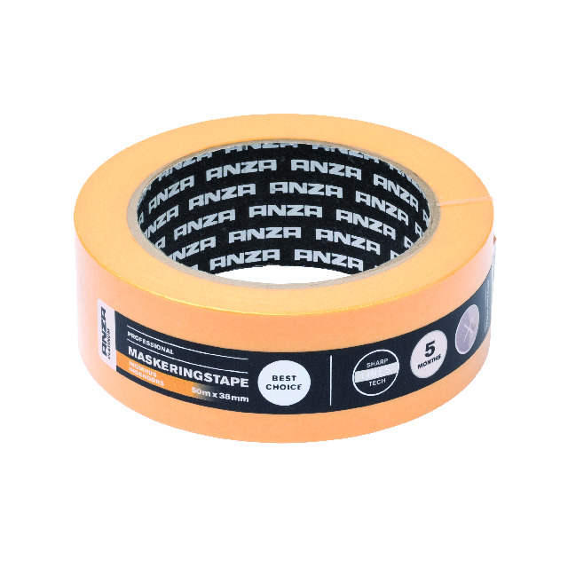 MASKERINGSTEJP GUL 50MX38MM PLATINUM INNE | Beijerbygg Byggmaterial