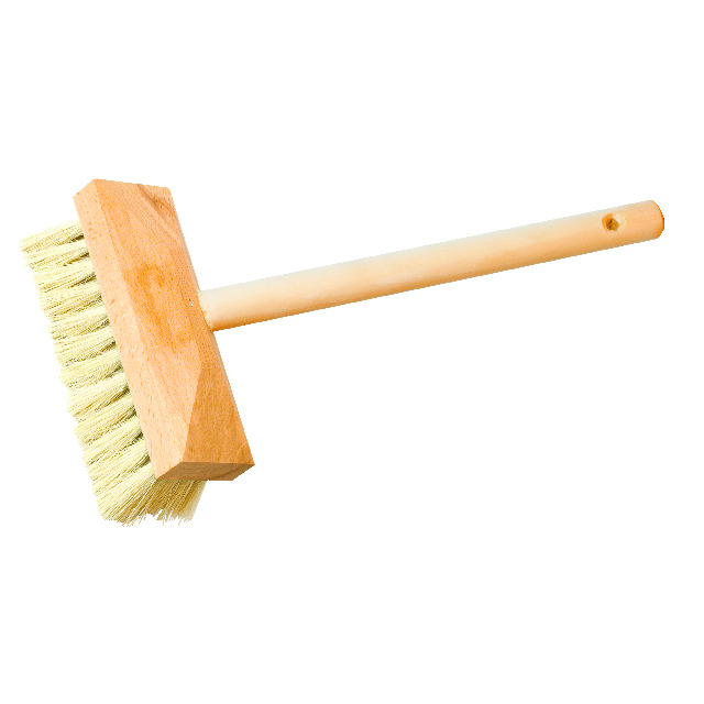 TJÄRBORSTE MED SKAFT VIT FIBER | Beijerbygg Byggmaterial