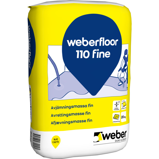 FLOOR 110 FINE FINAVJÄMN 20KG (48) | Beijerbygg Byggmaterial