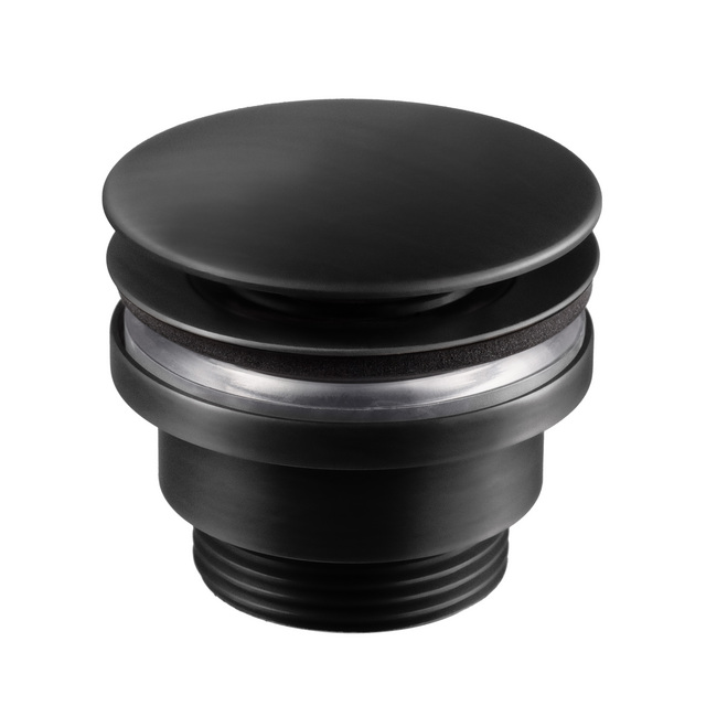 BOTTENVENTIL 68400 UNIVERSAL EJ STÄNGBAR MATTSVART | Beijerbygg Byggmaterial