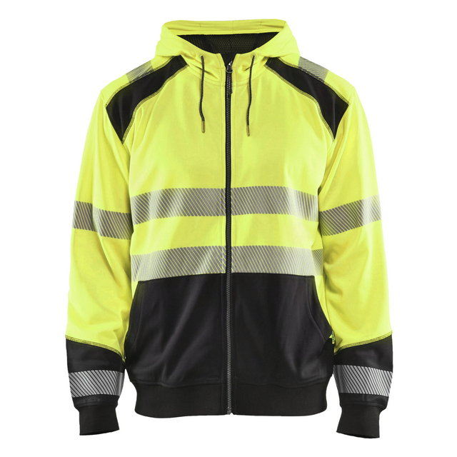 VARSELTRÖJA 3546 2528 MED LUVA GUL/SVART 4XL | Beijerbygg Byggmaterial