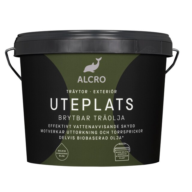TRÄOLJA ALCRO UTEPLATS 9L | Beijerbygg Byggmaterial