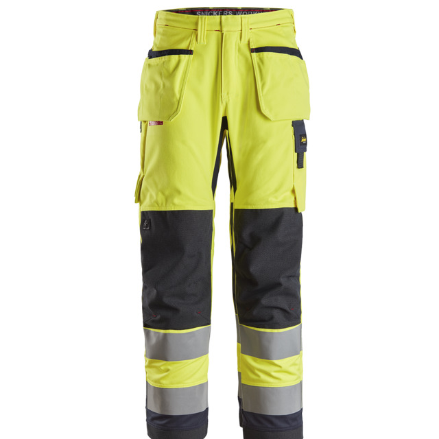 ARBETSBYXA KL 1 HF PW VARSELGUL/MARIN STL128 | Beijerbygg Byggmaterial
