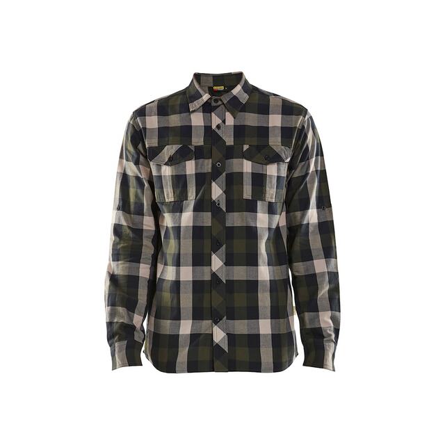 FLANELLSKJORTA 3299 1152 MÖRK OLIVGRÖN/SVART 4XL | Beijerbygg Byggmaterial FLANELLSKJORTA 3299 1152 MÖRK OLIVGRÖN/SVART 4XL | Beijerbygg Byggmaterial