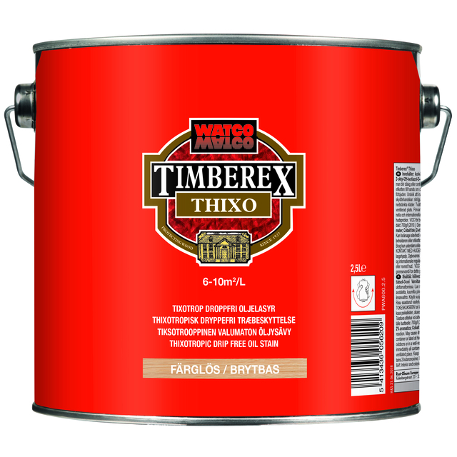Timberex Thixo Ofärgad 2,5L | Beijerbygg Byggmaterial