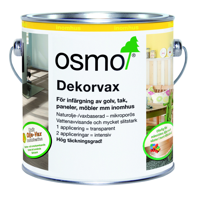 DEKORVAX OSMO 3111 2,5LIT TRANSPARENT VIT | Beijerbygg Byggmaterial