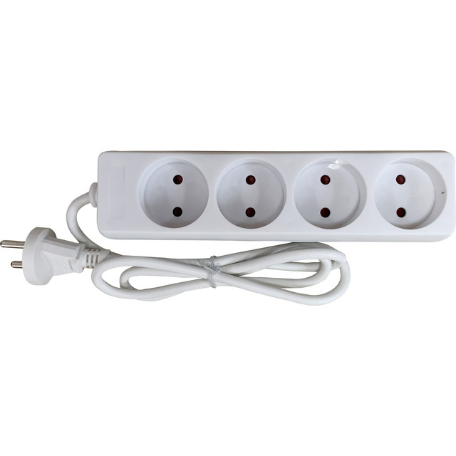 GRENUTTAG 4-V OJORD 1M VIT H05VV-F 3G1.0 | Beijerbygg Byggmaterial