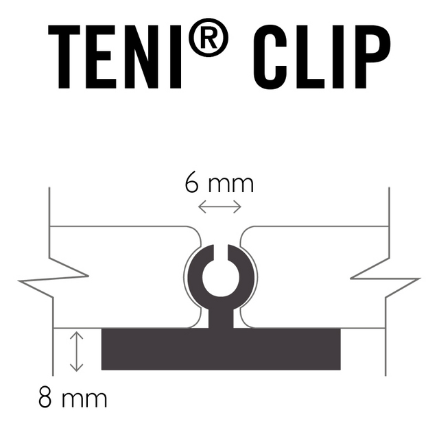 CLIPS TENI FÖR TERMO ASK TRALL 26X160MM Beijer Byggmaterial