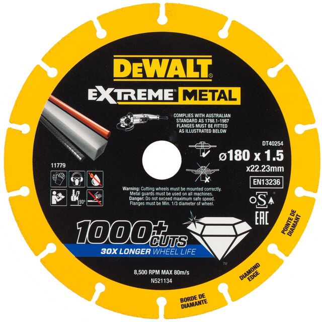 KAPSKIVA METALL 180X22,23X1,5 DT40254-QZ EXTREME | Beijerbygg Byggmaterial KAPSKIVA METALL 180X22,23X1,5 DT40254-QZ EXTREME | Beijerbygg Byggmaterial