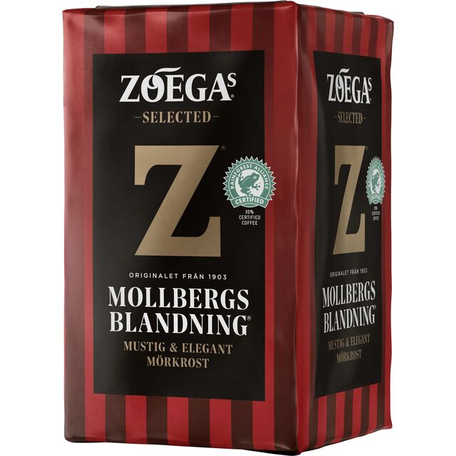 KAFFE MOLLBERGS BLANDNING ZOEGAS 450GR | Beijerbygg Byggmaterial