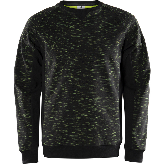 SWEATSHIRT 7091 MELA SVART/HIVIS GUL XL | Beijerbygg Byggmaterial SWEATSHIRT 7091 MELA SVART/HIVIS GUL XL | Beijerbygg Byggmaterial