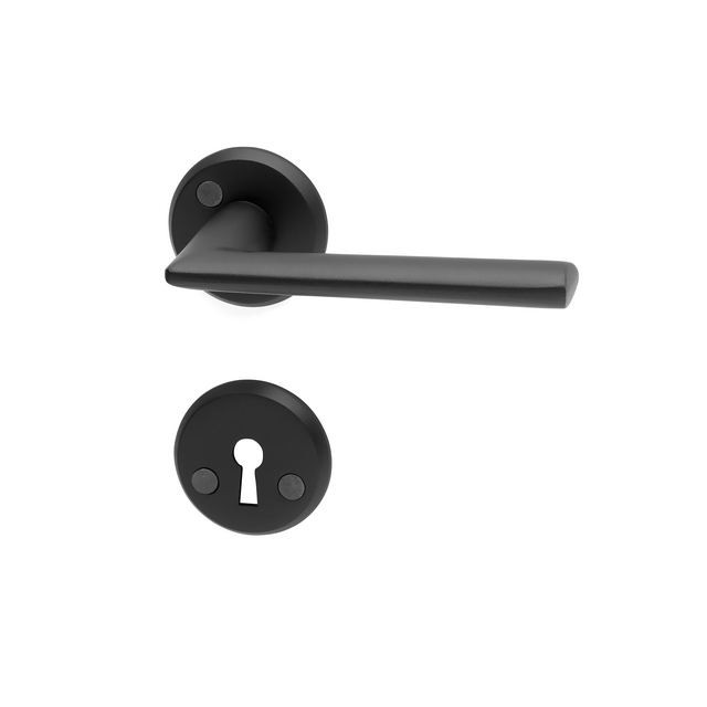 DÖRRHANDTAG MIAMI KOMBI SVART SB | Beijerbygg Byggmaterial