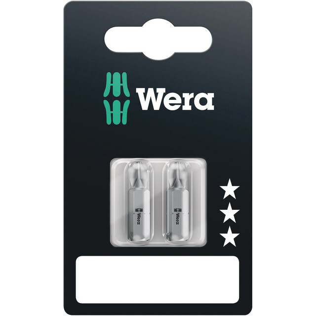 BITS PH2 WERA 25MM 2-PACK | Beijerbygg Byggmaterial BITS PH2 WERA 25MM 2-PACK | Beijerbygg Byggmaterial
