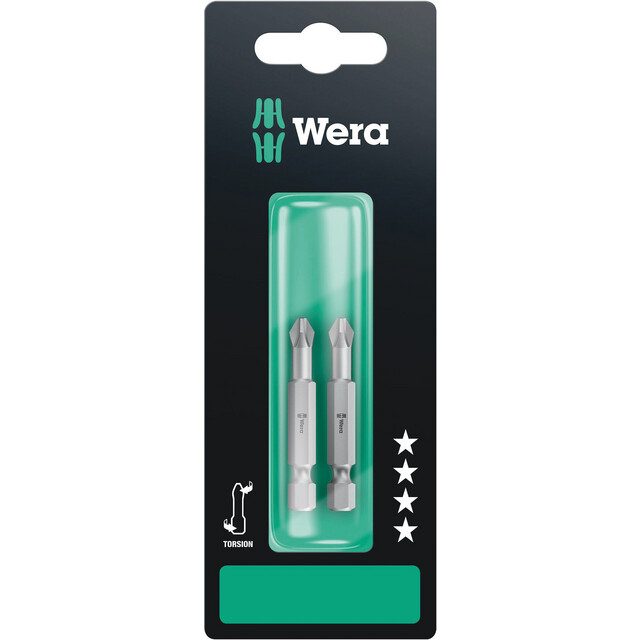 BITS WERA PH 2X50X2 50MM | Beijerbygg Byggmaterial