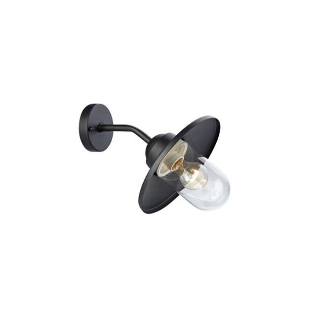 VÄGGLAMPA MANTORP 1L SVART | Beijerbygg Byggmaterial VÄGGLAMPA MANTORP 1L SVART | Beijerbygg Byggmaterial