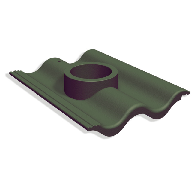 BETONGDEL YTBEHANDLAD GRÖN TILL AVLOPP/GENOMFÖRINGSPANNA | Beijerbygg Byggmaterial