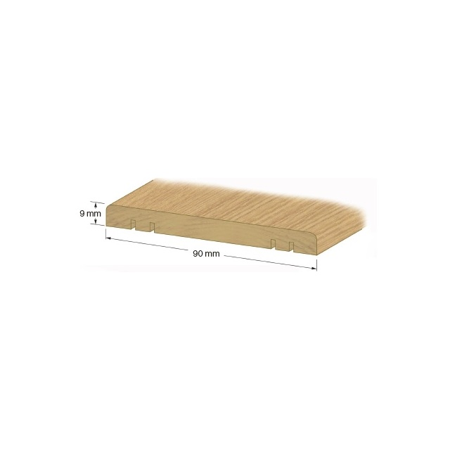 TRÖSKEL 9 X 90 MM EK 100 CM FRP=6 ST  NR 33 LACKAD | Beijerbygg Byggmaterial TRÖSKEL 9 X 90 MM EK 100 CM FRP=6 ST  NR 33 LACKAD | Beijerbygg Byggmaterial