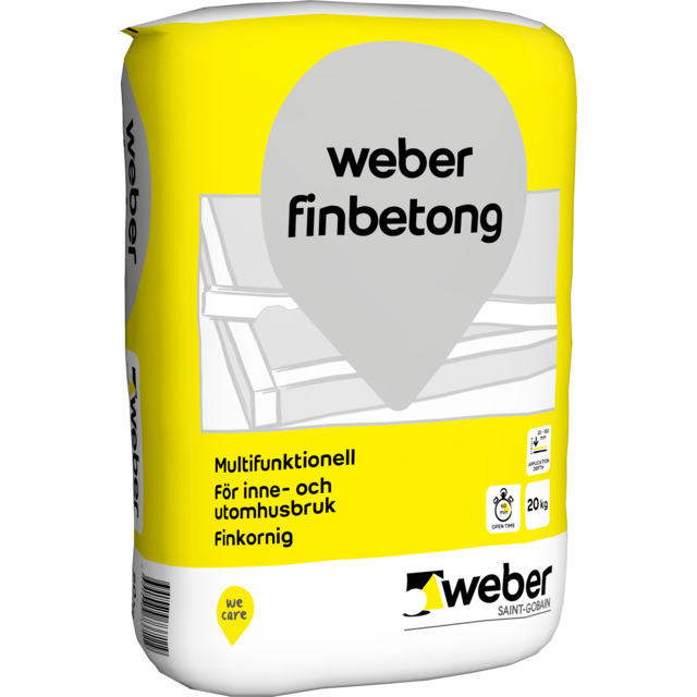 FINBETONG C32/40 20KG (48) | Beijerbygg Byggmaterial
