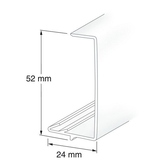 FODER 52 X 24 MM VIT 2150MM | Beijerbygg Byggmaterial