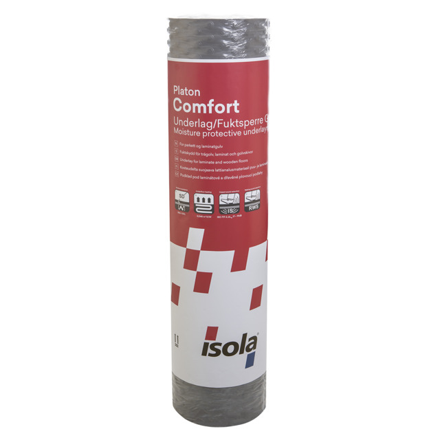 PLATONMATTA COMFORT 1X20M GOLV FUKTSKYDDSMATTA | Beijerbygg Byggmaterial