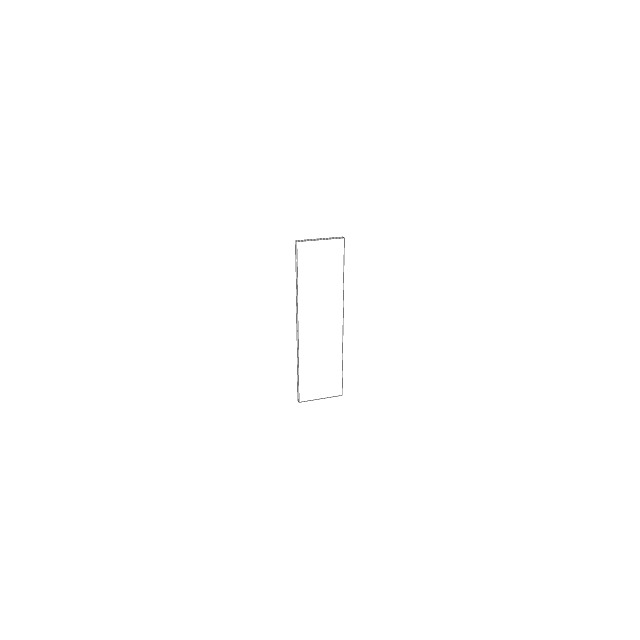 PASSBIT ENKEL VITMÅLAD TILLBEHÖR 2400X50 | Beijerbygg Byggmaterial