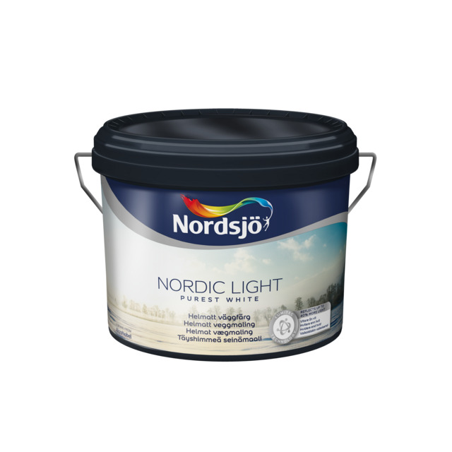 VÄGGFÄRG NORDIC LIGHT BW NORDSJÖ INOMHUS 2,5L | Beijerbygg Byggmaterial
