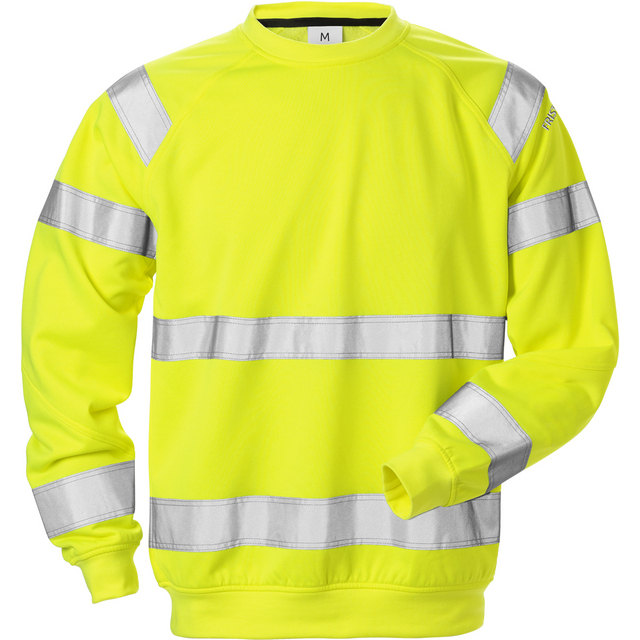 SWEATSHIRT VARSEL 7446 SHV VARSELGUL STL M | Beijerbygg Byggmaterial