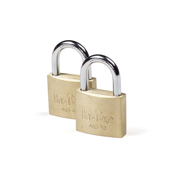 HÄNGLÅS HABO 403-40 TWIN MÄSSING SB | Beijerbygg Byggmaterial HÄNGLÅS HABO 403-40 TWIN MÄSSING SB | Beijerbygg Byggmaterial