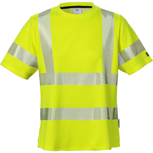T-SHIRT DAM KL 2 7458 THV VARSELGUL STL L | Beijerbygg Byggmaterial