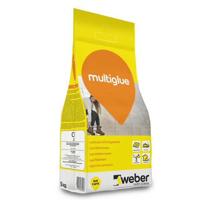 MULTILIM WEBER MULTIGLUE 3X5KG | Beijerbygg Byggmaterial