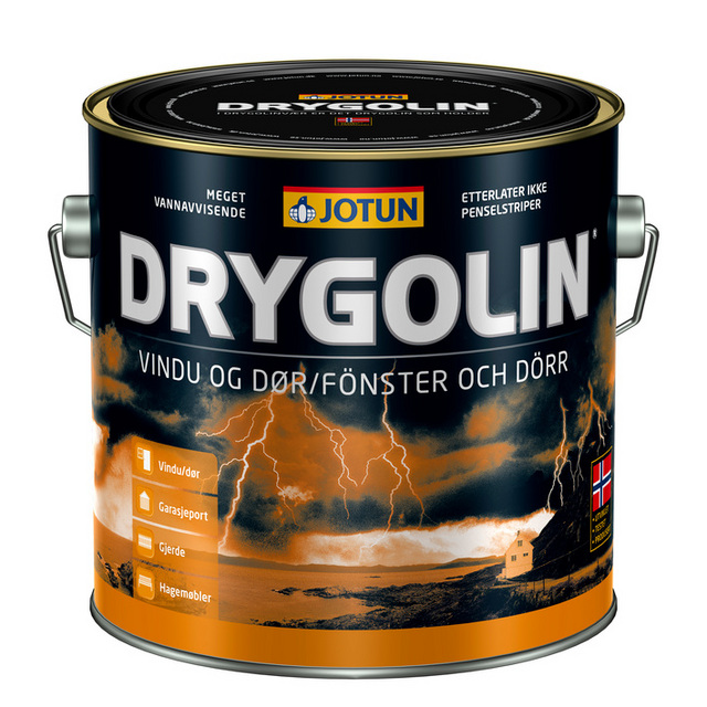 Oljemaling Drygolin vindu/dør hvit 3l